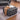 Grey Square Velvet Upholstered Buttoned Footstool