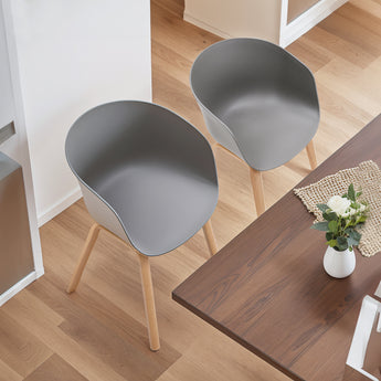 4x Modern Dining Chair With Metal Legs