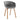 Modern Gray Plastic Chair with Heat Transfer-Printed Legs, Set of Four Living and Home 