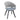 Versatile Gray Swivel Plastic Chairs, Set of Four, Durable and Lightweight Living and Home