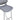 Modern Gray Plastic Bar Stools with Black Painted Legs, Set of Two Living and Home 