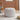 Round Shape Teddy Fabric Footstool Living and Home