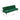 Dark green sofa bed, tufted backrest, 172cm length, wooden legs