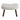 Modern White Lamb Wool Armchair with Ottoman Set Lounge Chair with Footstool Lounge Chairs Living and Home 