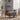 Linen Upholstered Wooden Manual Recliner Armchair