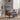 Linen Upholstered Wooden Manual Recliner Armchair