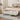 Linen / Faux Fur Upholstered Storage Entryway Bench with Wooden Legs