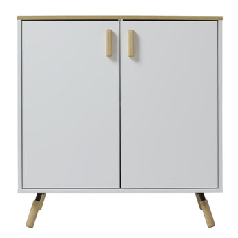 76CM Wide Wooden Sideboard Cabinet with 2 Doors