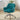 Velvet Upholstered Wheeled Swivel Office Chair Living and Home Mint Green 