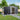 Steel Garden Storage Shed with Gable Roof Top and Firewood Storage