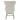 Cream sherpa rocking accent chair with high back and black frame with wooden rockers