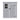 Gray plastic garden storage shed with white-framed window and lockable front doors