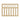 Spruce wood gate frame with X-lattice top and vertical slats, rectangular design