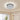 Elegant Crystal Round Ceiling Light Living and Home 2 lights 
