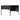 Outdoor-Pergola Überdachung 4m x 3m in Schwarz, offenes Seitenbild