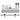 Barn door hardware kit parts set: black track, rollers, brackets, and screws