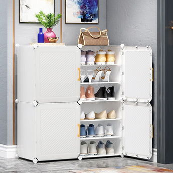 Home Doorway Simple Dustproof Large Capacity Multi-Layer Shoe Cabinet Living and Home 