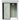 3X5 Metal Storage Shed with Rack Patio Garden Tool House Garden Sheds Living and Home 