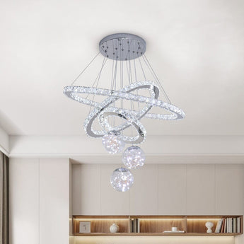 Accent Crystal LED Pendant Light Living and Home 