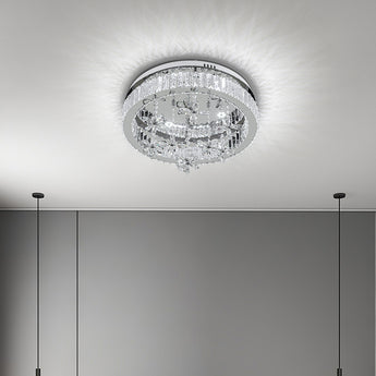 50cm D Round Crystal Celling Light with Crystal Pendant