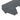 Close-up of dark asphalt shingles, layered edges and textured surface for self-adhesive roofing