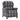 Grey Linen Recliner Chair Adjustable Backrest Armchair with Footrest