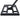 Levelling rake head with central connector and rectangular opening