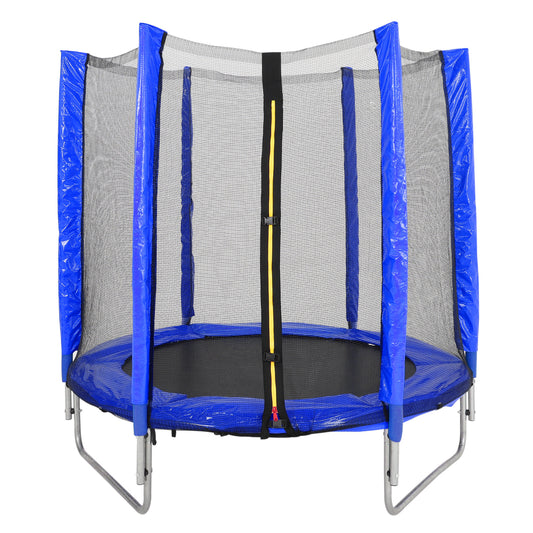 Outdoor Trampoline with Safety Cover Net