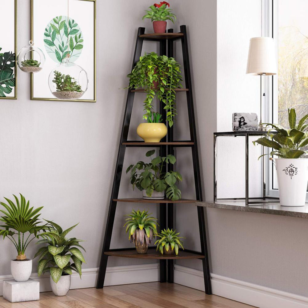 5 Tier Trapezoidal Collapsible Organiser Plant Stand