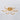 Modern Acrylic Petal LED Semi Ceiling Light with Gold Frame