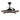 Brown 3 Blades Acrylic Ceiling Fan with LED Light and Remote Control