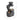 C-shaped water fountain dimensions: 47 cm high, 30 cm wide, 25 cm deep