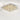Square Glamourous Crystal LED Ceiling Light
