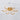 Modern Acrylic Petal LED Semi Ceiling Light with Gold Frame
