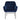 Velvet/PU Leather Armchair Metal Legs Relax Lounge Chair