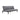 Grey sofa bed with channel-tufted back, firm seat cushion, and dark wooden legs
