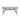 150CM Wide Outdoor Tempered Glass Dining Table with Parasol Hole