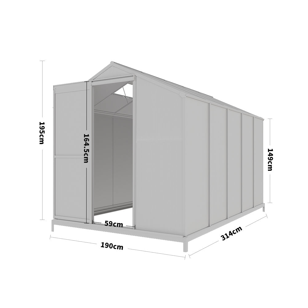 Framed Garden Greenhouse Base Frame