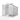 White Framed Garden Hobby Greenhouse with Vent Garden Storages & Greenhouses Garden Sanctuary 
