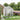 White Framed Garden Hobby Greenhouse with Vent Garden Storages & Greenhouses Garden Sanctuary 4' x 6' ft With base frame 