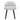 Velvet Upholstered Dressing Stool with Wooden Legs